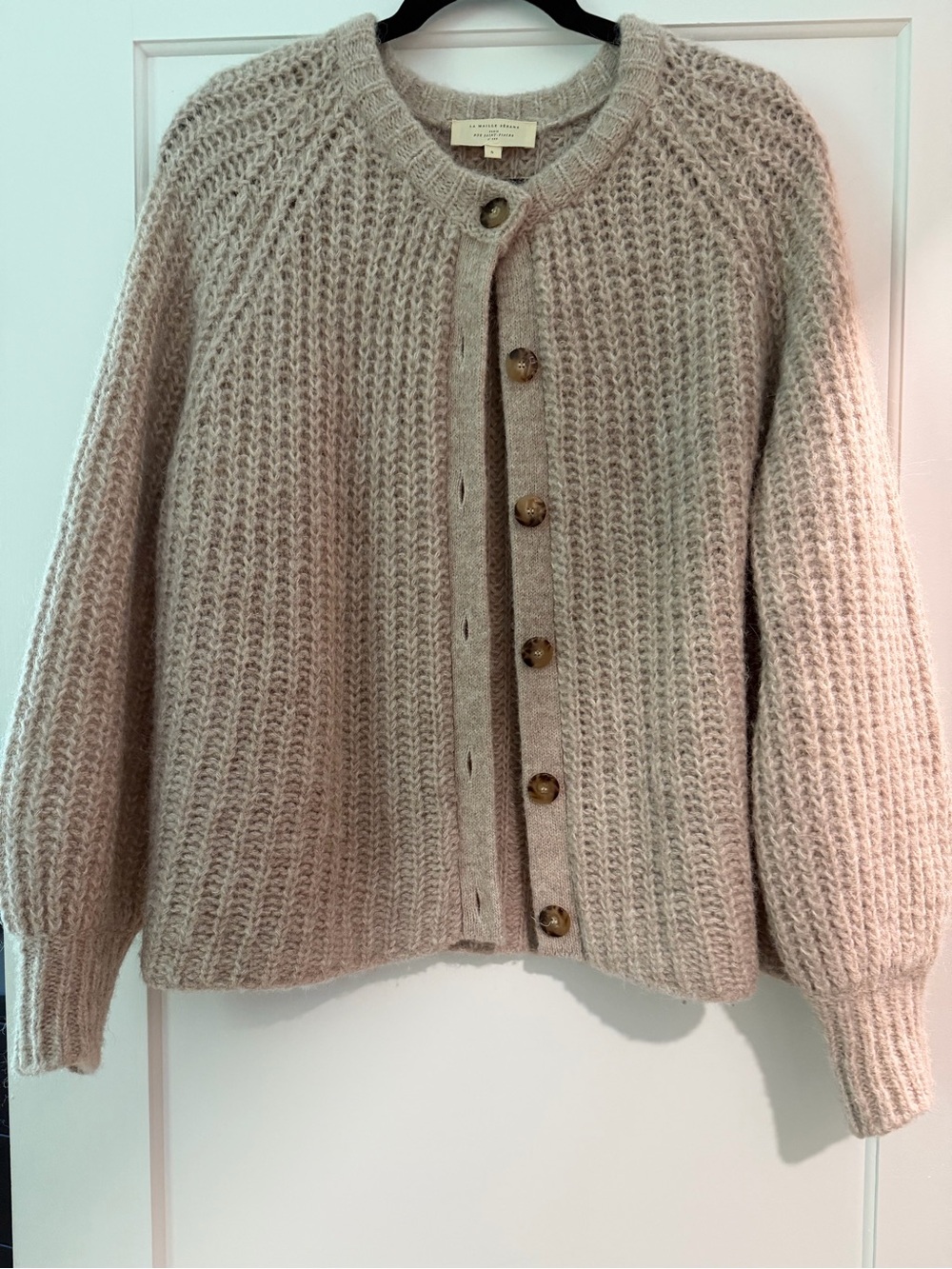Sezane Emile Button Cardigan